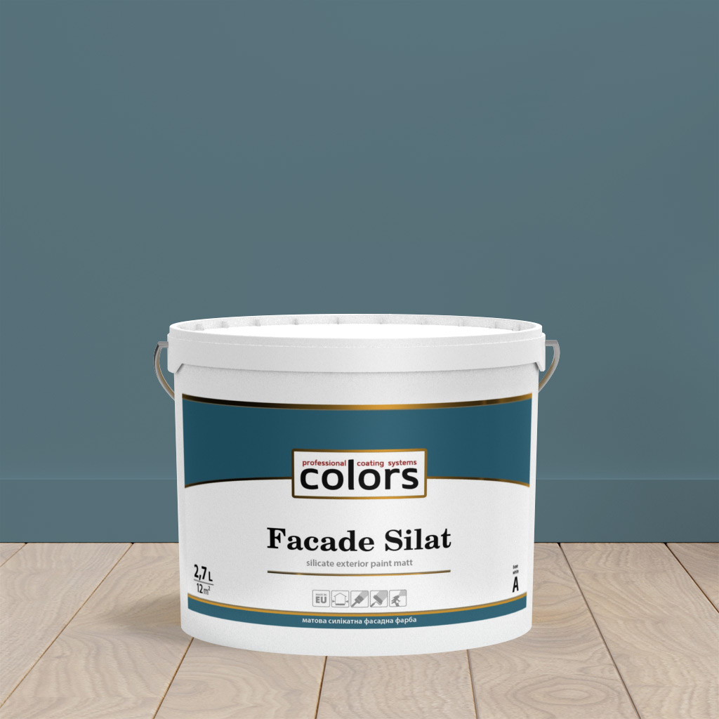 Colors facade Silat, силікатна фасадна фарба